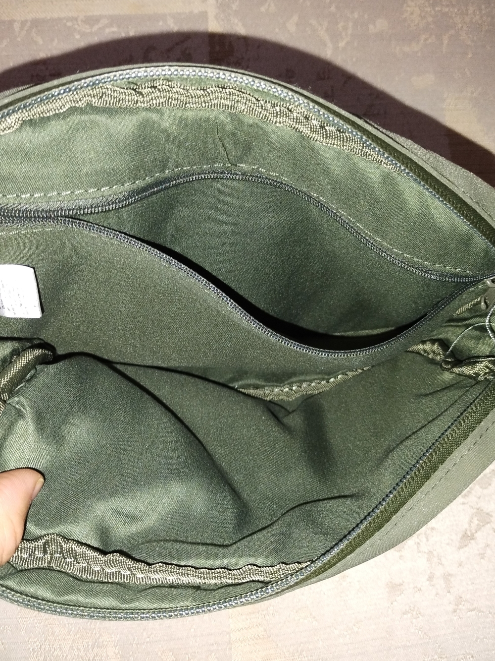 obé Olive Green Crossbody Belt Bag - Picture 4 of 7